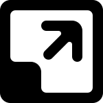 Arrow Right Corner 281 SVG Icon